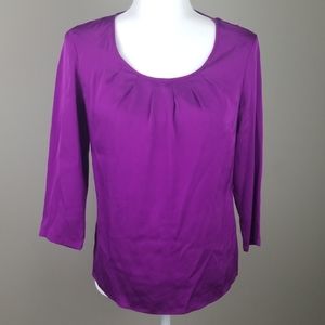 Antonio Melani 95% Silk Blouse sz XS